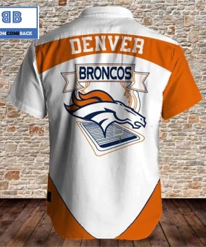 NFL Denver Broncos Tropical Flower Hawaiian Shirt