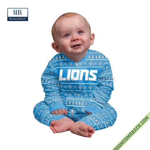 NFL Detroit Lions Family Pajamas Set