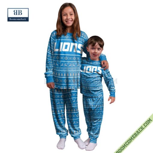 NFL Detroit Lions Family Pajamas Set