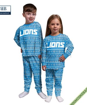 nfl detroit lions family pajamas set 9 WY73c