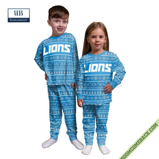 NFL Detroit Lions Family Pajamas Set