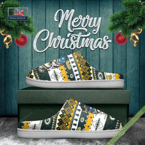 NFL Green Bay Packers Christmas Indoor Slip On Slippers