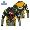 NFL Jack Skellington Green Bay Packers 3D Hoodie