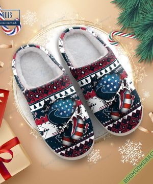 NFL Houston Texans Christmas Indoor Slip On Slippers