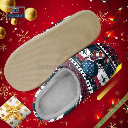 NFL Houston Texans Christmas Indoor Slip On Slippers