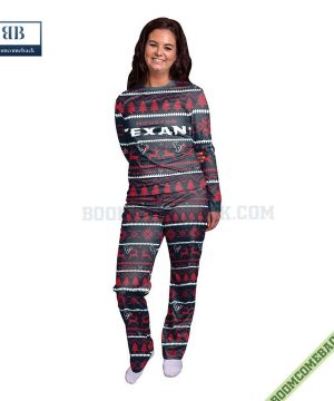 nfl houston texans family pajamas set 5 WNWHI