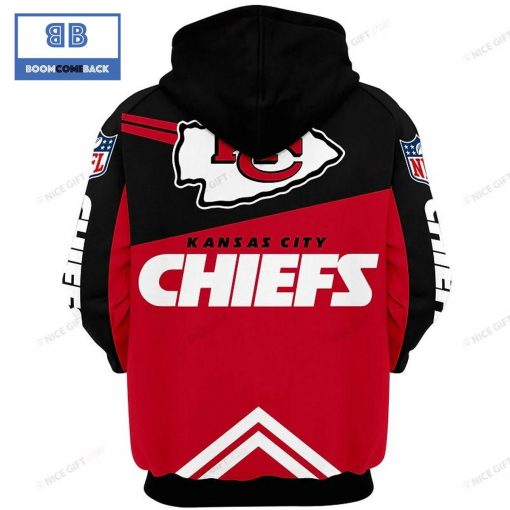 NFL Kansas City Chiefs Super Bowl Champions Black 3D Hoodie