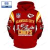 NFL Kansas City Chiefs Super Bowl Champions White 3D Hoodie