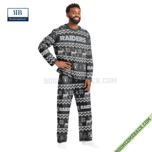 NFL Las Vegas Raiders Family Pajamas Set