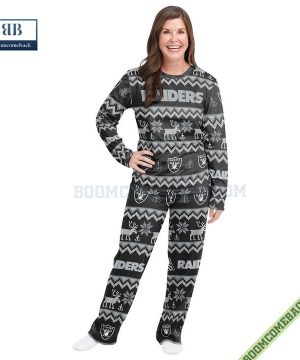 nfl las vegas raiders family pajamas set 5 37vpH