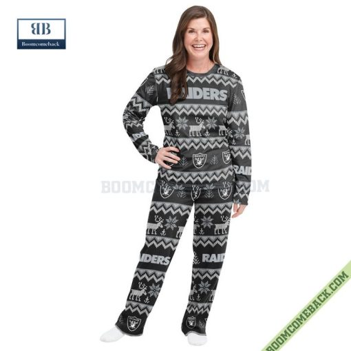 NFL Las Vegas Raiders Family Pajamas Set