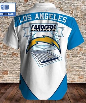 nfl los angeles chargers tropical flower hawaiian shirt 2 ki4Yk