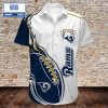 NFL Los Angeles Chargers Tropical Flower Hawaiian Shirt