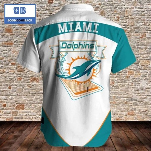 NFL Miami Dolphins Chargers Tropical Flower Hawaiian Shirt