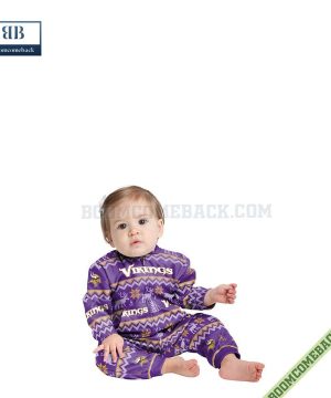 NFL Minnesota Vikings Family Pajamas Set