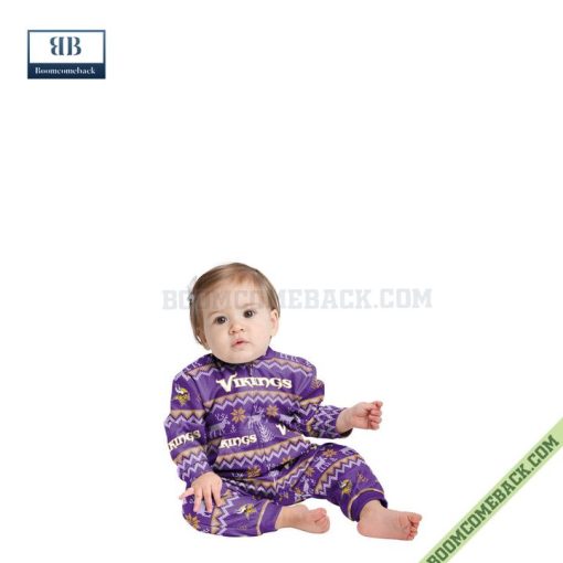 NFL Minnesota Vikings Family Pajamas Set