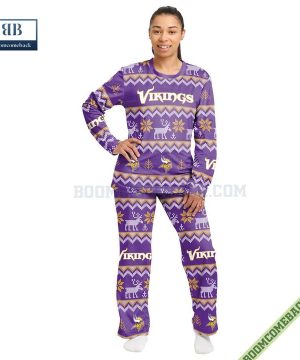 nfl minnesota vikings family pajamas set 3 12iMv