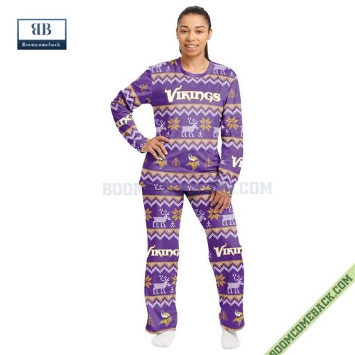 NFL Minnesota Vikings Family Pajamas Set