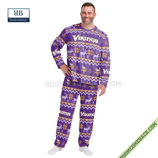 NFL Minnesota Vikings Family Pajamas Set