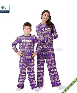 nfl minnesota vikings family pajamas set 7 4EwpF