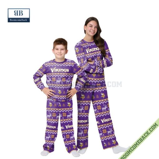 NFL Minnesota Vikings Family Pajamas Set