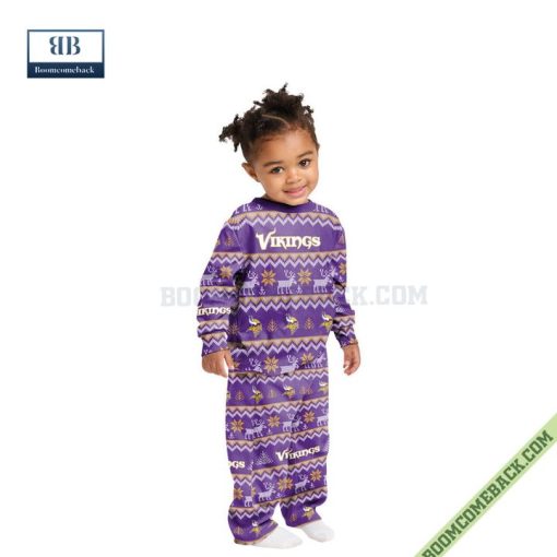 NFL Minnesota Vikings Family Pajamas Set