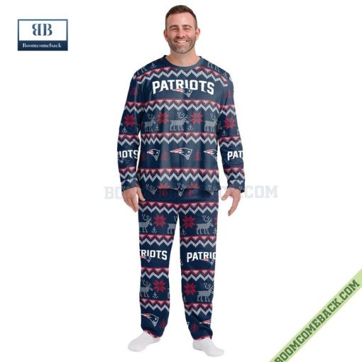 NFL New England Patriots Family Pajamas Set