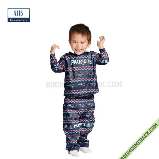 NFL New England Patriots Family Pajamas Set