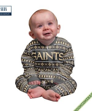 NFL New Orleans Saints Family Pajamas Set