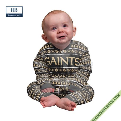 NFL New Orleans Saints Family Pajamas Set