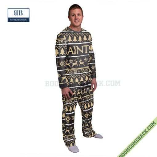 NFL New Orleans Saints Family Pajamas Set