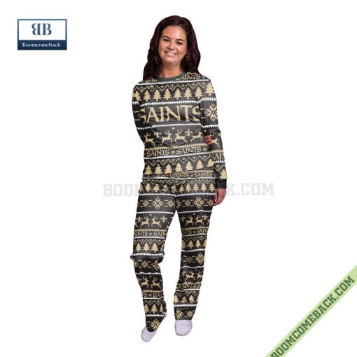 NFL New Orleans Saints Family Pajamas Set