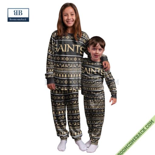 NFL New Orleans Saints Family Pajamas Set