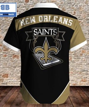 NFL New Orleans Saints Tropical Flower Hawaiian Shirt