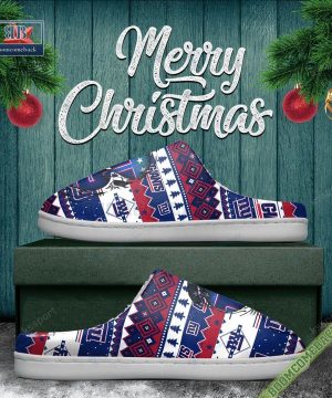 nfl new york giants christmas indoor slip on slippers 5 BiAjJ