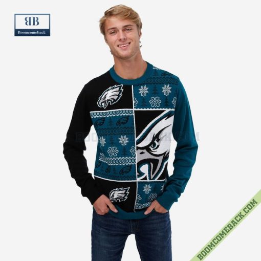 NFL Philadelphia Eagles Big Logo Ugly Christmas Sweater