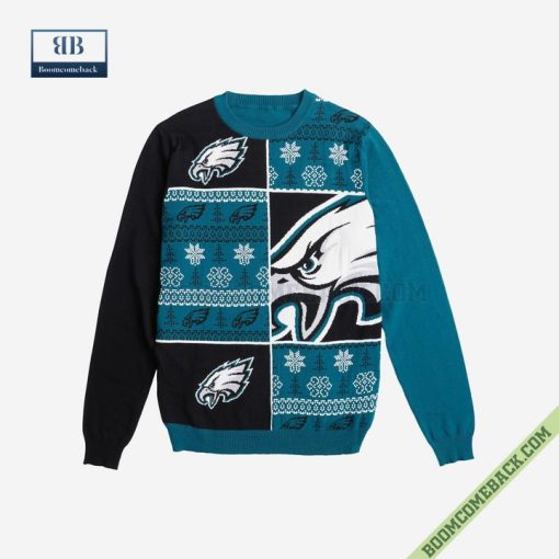 NFL Philadelphia Eagles Big Logo Ugly Christmas Sweater