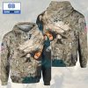 NFL New York Giants Camouflage Skull 3D Hoodie