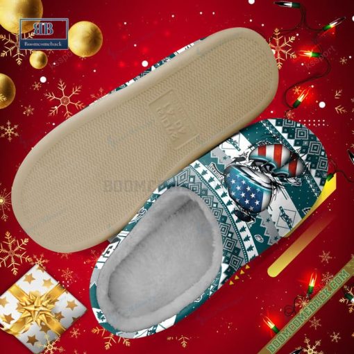 NFL Philadelphia Eagles Christmas Indoor Slip On Slippers