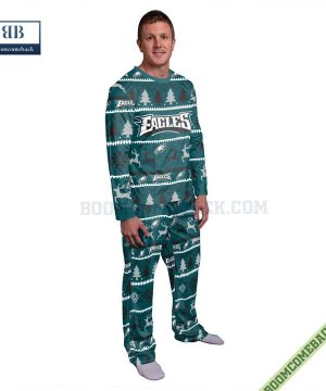 nfl philadelphia eagles family pajamas set 3 HX67l