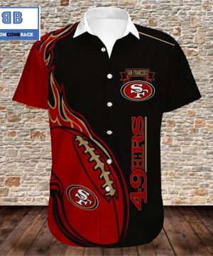 NFL San Francisco 49ers Chargers Tropical Flower Hawaiian Shirt