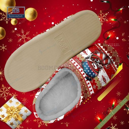 NFL San Francisco 49ers Christmas Indoor Slip On Slippers