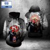 NFL San Francisco 49ers Red Skull 3D Hoodie