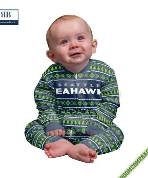 NFL Seattle Seahawks Family Pajamas Set