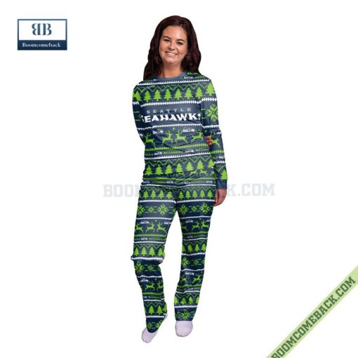 NFL Seattle Seahawks Family Pajamas Set