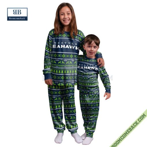 NFL Seattle Seahawks Family Pajamas Set