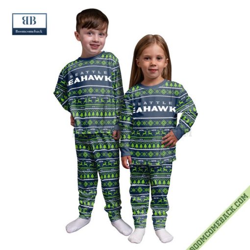 NFL Seattle Seahawks Family Pajamas Set