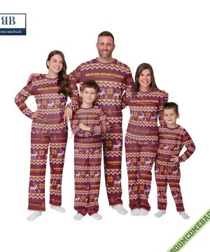 NFL Washington Commanders Family Pajamas Set