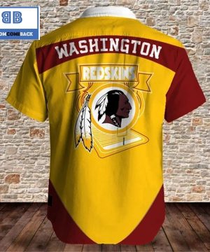 NFL Washington Redskins Tropical Flower Hawaiian Shirt