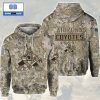 NHL Anaheim Ducks Camouflage 3D Hoodie